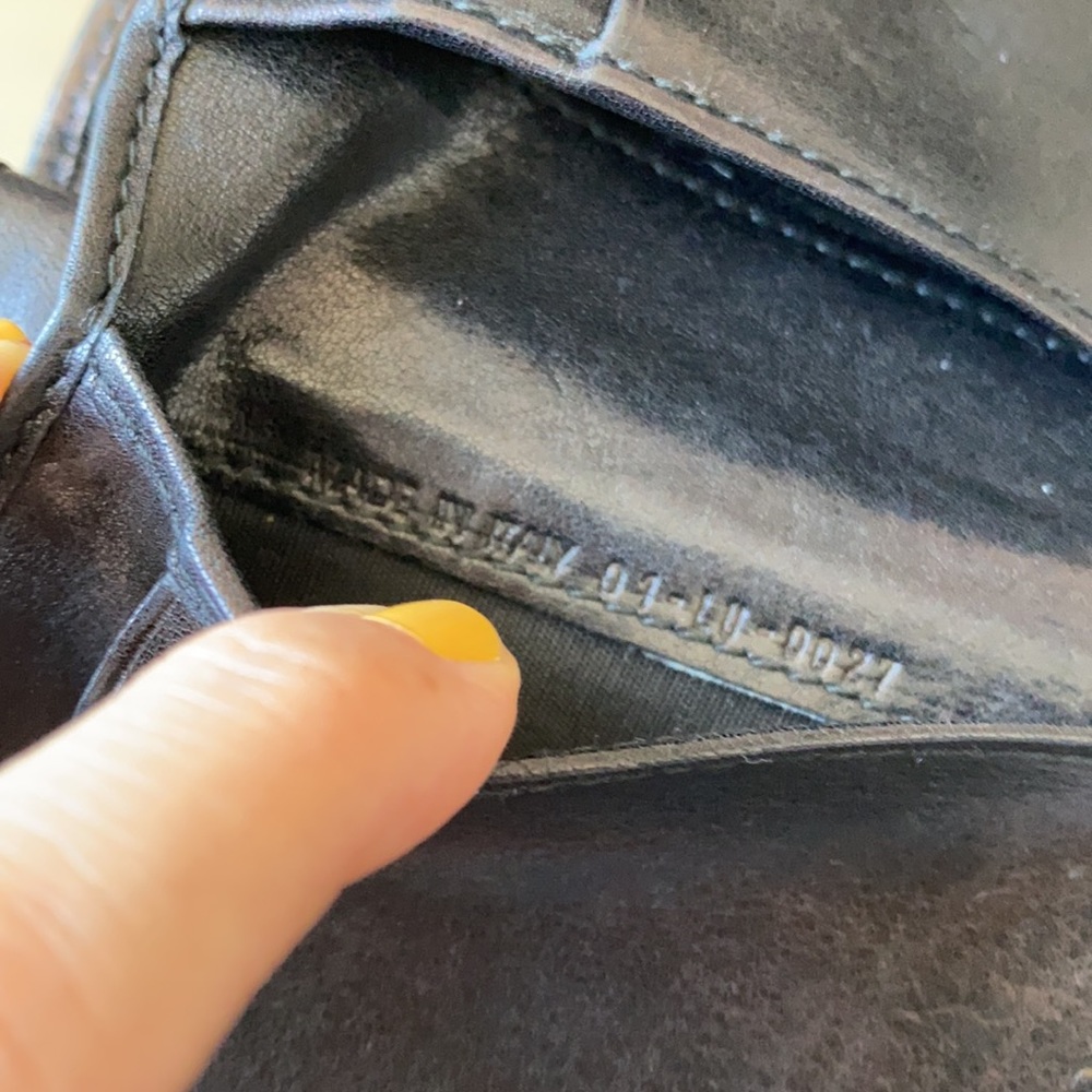 Dior Black leather wallet - Picture 7 of 7